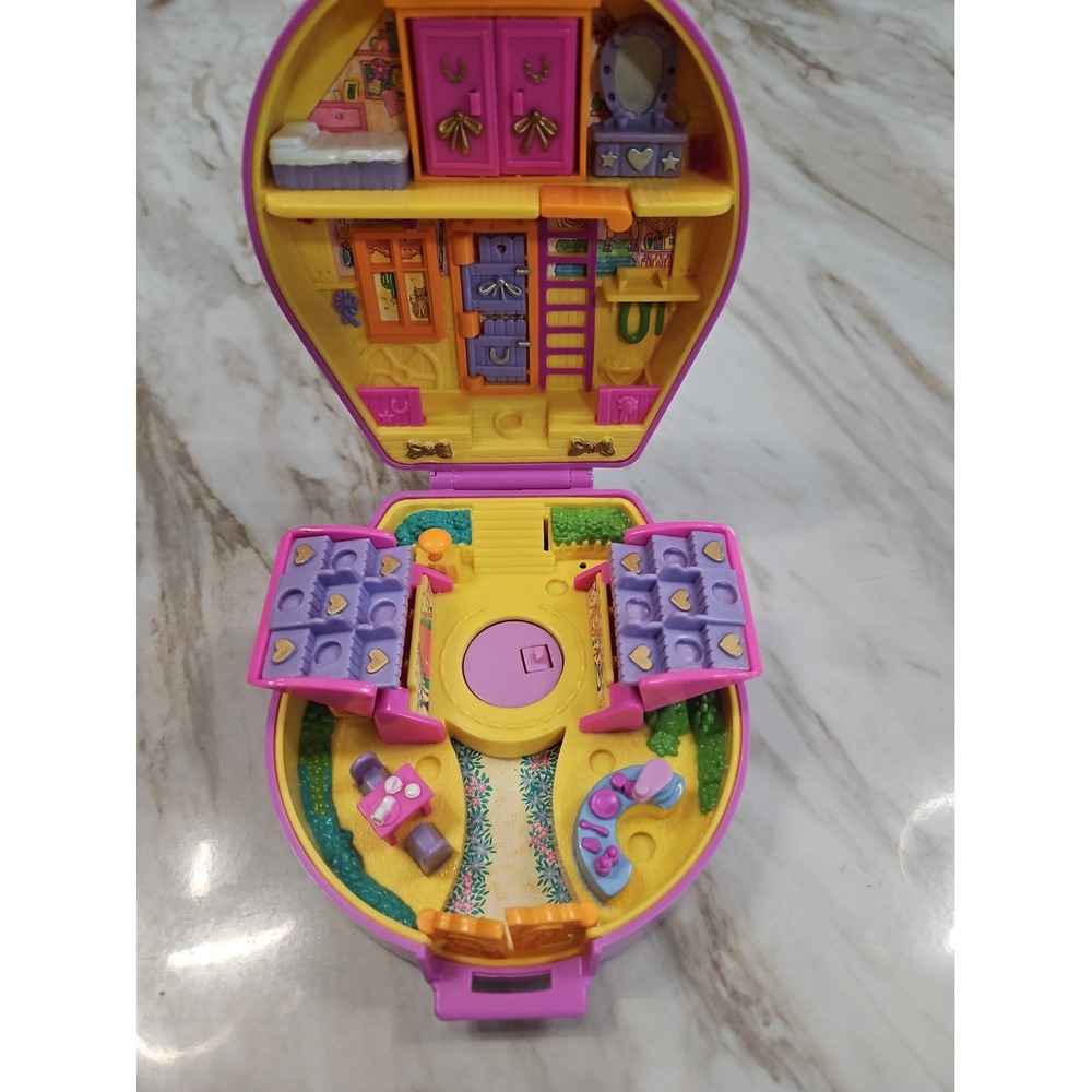 Vintage 1994 BlueBird Polly Pocket Pony Ridin Show No Characters No Sound